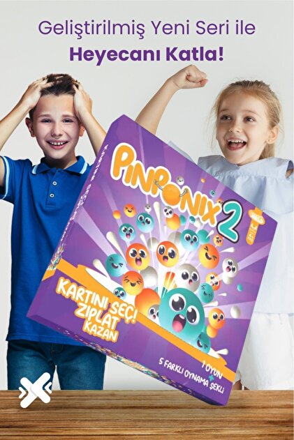 pinponi-x Adea Pinponix 2 Fun Family Box Game- Trendyol