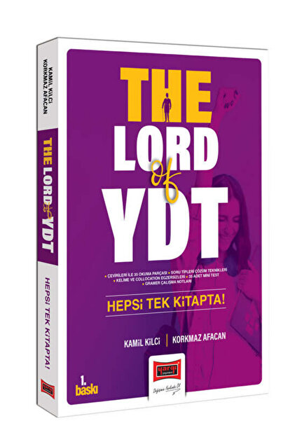 Yargı Yayınları 2025 The Lord Of YDT Hepsi Tek Kitapta - Kamil