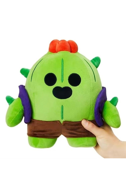 TOYFEST Brawl Stars Soft Velvety Plush Figure - Spike the Cactus - 20 cm-  Trendyol