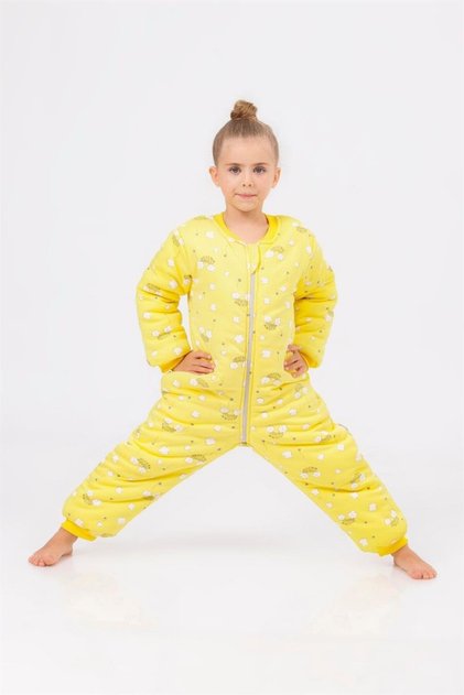 Girl Boy Thick Fiber Filled Premium Quality 2.5 Tog Patterned Sleeping Bag