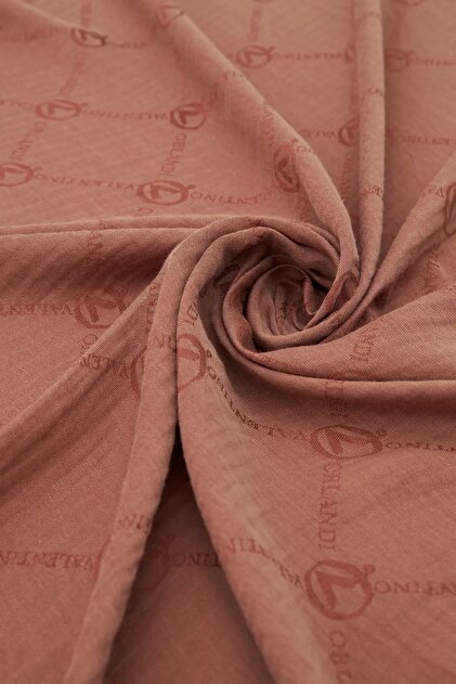 Alia Jacquard Scarf-1 Tan