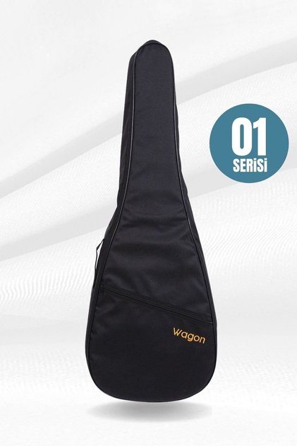 01 Serisi Klasik Gitar Çantası - Siyah