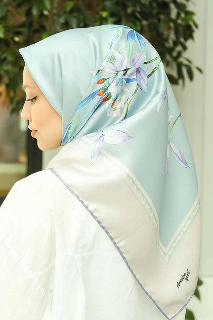 Sport Twill Scarf Turquoise