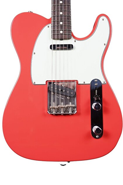 FENDER Custom Shop 1963 Telecaster NOS Elektro Gitar - Fiesta Red