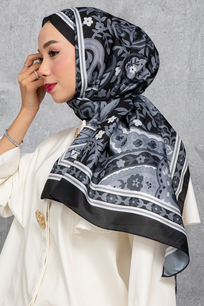 Silk Voile Shawl , Imported Fabric , High Quality & Italian Sewing
