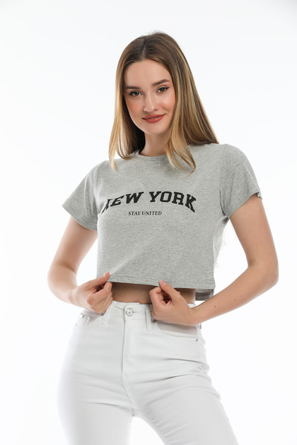 Women's New York Printed T-Shirt Spr21y15