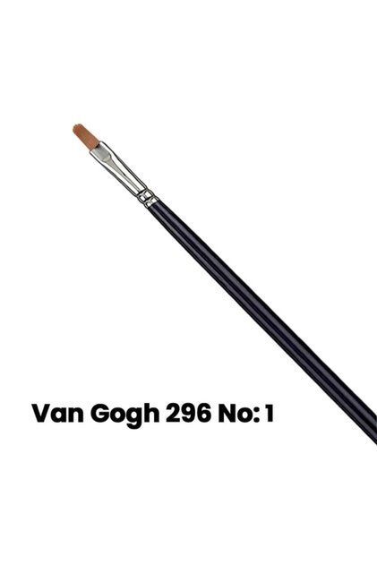 296 Series Synthetic Cat Tongue Brush No 1