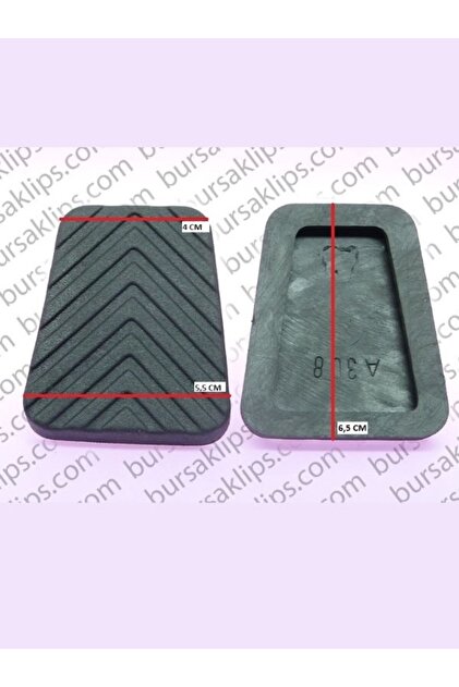 Hyundai H100,Accent,I20,I30,Getz,Kia Brake Clutch Pedal Rubber 3287037000   (2 Pcs)