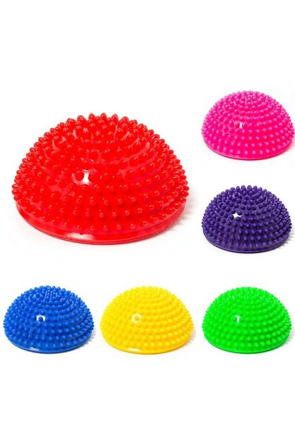 Duyu Denge Nehir Taşlarıdikenli Duyusal Denge Yarım Top6 Lı Set