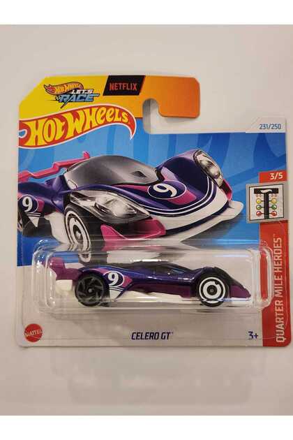 Hotwhells Hotwheels Celero GT, Quarter Mile Herdes, Mattel, Tekli
