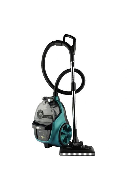 Maxtron Premium Torbasız Elektrikli Süpürge Siyah-Sedefli Mavi