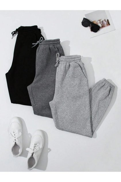 Φούτερ 3 τεμαχίων Unisex Plus Size - Jogger Sweatpants