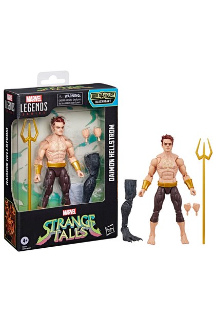 Marvel Legends Strange Tales Daimon Hellstrom Aksiyon Figürü (Blackheart BAF)