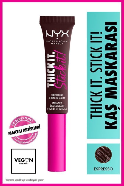 Thick It. Stick It! Kaş Maskarası Espresso