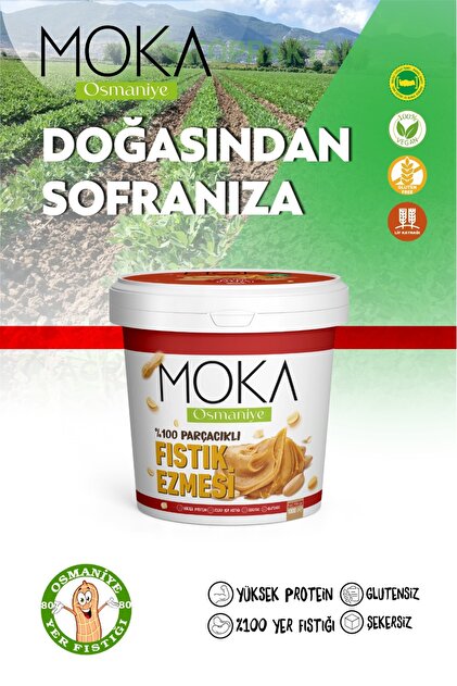 moka osmaniye 1 Kg Fıstık Ezmesi - Fiyatı, Yorumları