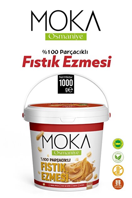 moka osmaniye 1 Kg Fıstık Ezmesi - Fiyatı, Yorumları