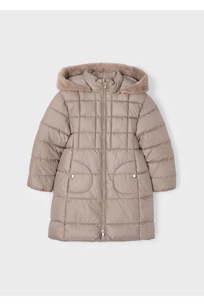 Girl's Long Length Coat_Mnvs4490