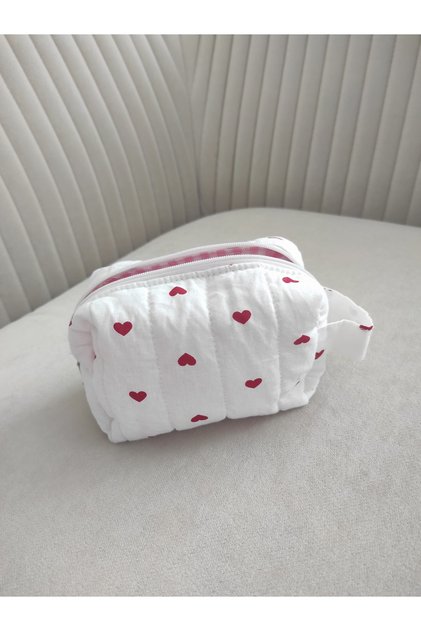 Makyaj Çantası, Seyahat Çantası, Ruj Çantası, Organizer 7x7x13 küçük boy