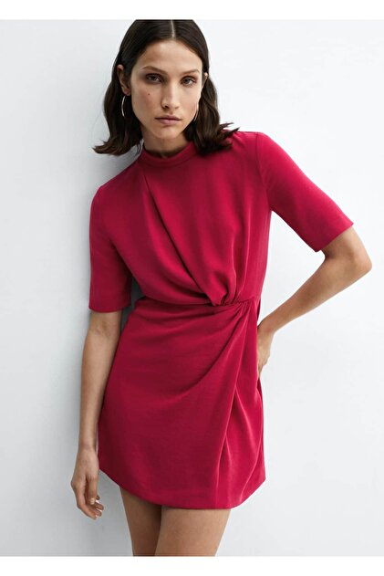 mango bodycon dress JOCELYNN BURGUNDY SATIN MESH LONG SLEEVE CORSET DRESS  Arelia's Dream