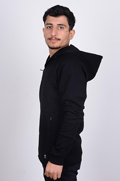 hummel 921647-2001 Siyah Kapüşonlu Erkek Hırka - Fiyatı, Yorumları