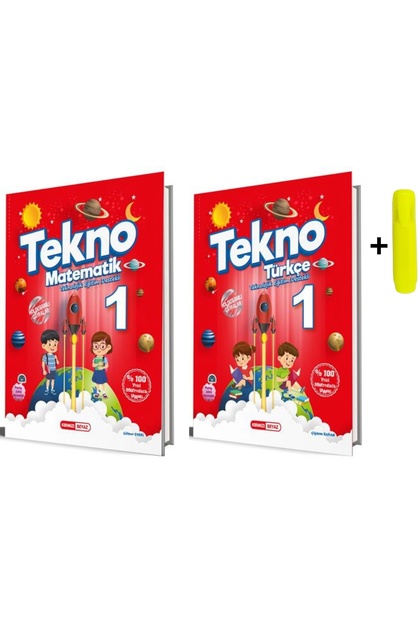 Kırmızı Beyaz Yayınları Kırmızı Beyaz Tekno 1.Sınıf 2.Dönem