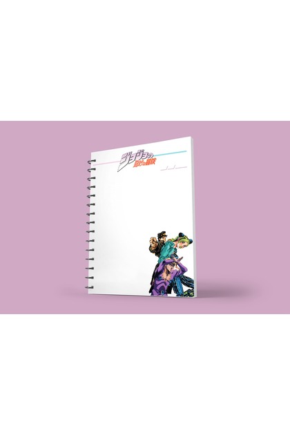 nihonwosekai JOJO JoJo's Bizarre Adventure A5 Boy Anime Spiralli