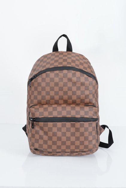 Unisex Casual Backpack - Waterproof, Tan