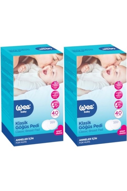 Classic Breast Pad (40 Li) 80 Pieces (2Pk*40)