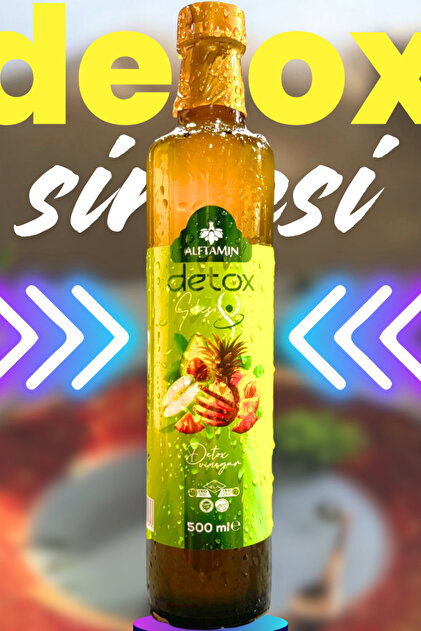 De7ox Green Detox 7 Bileşenli Detoks Sirkesi 500 ML - Fiyatı