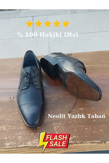 Men's Summer Shoes Genuine Leather Neolite Sole Bonded