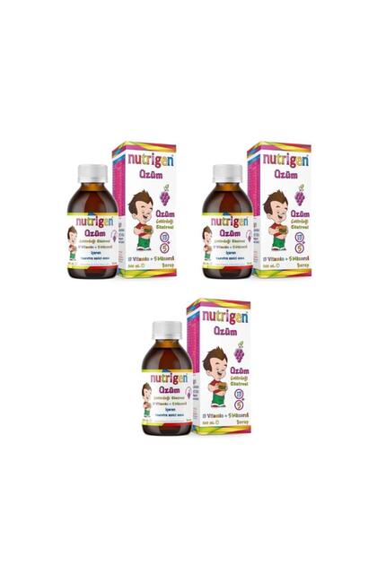 Üzüm Çekirdeği Ekstresi 200 ml Şurup X 3