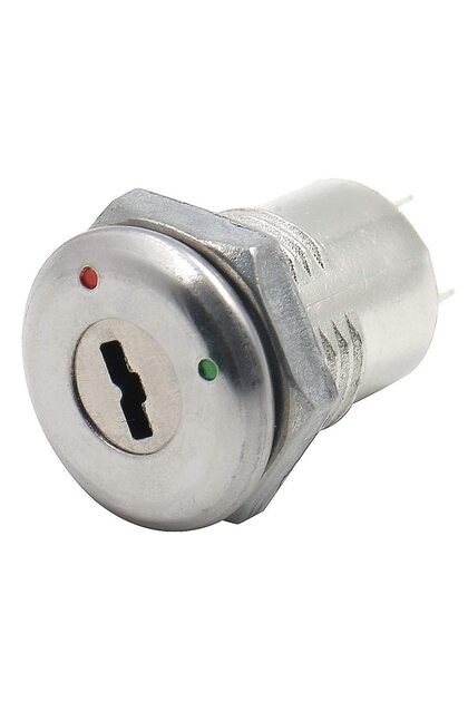 Arduino 12mm Elektronik Anahtarlı Aç Kapa Kilidi - 1/2' Key Switch