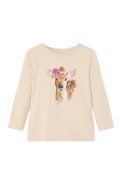 Printed Top - Buttercream