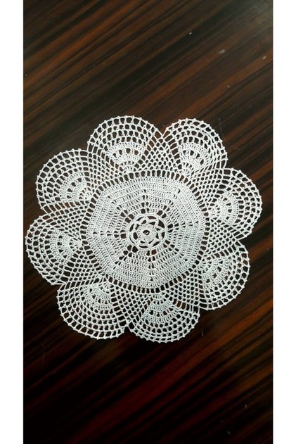 Handmade Crochet Lace Showcase Set Room Set 6 Pieces