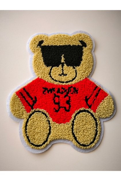 Crest/Punch Embroidered Crest/Teddy Bear Model