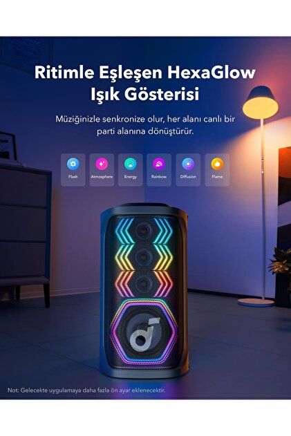 Anker Soundcore Rave 3 Party Hoparlör-a31a3 - Fiyatı, Yorumları