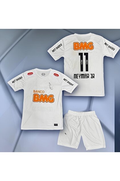 Bytrendyman Neymar Jr 11 Santos Yetişkin Ve Çocuk Nostalji Forma