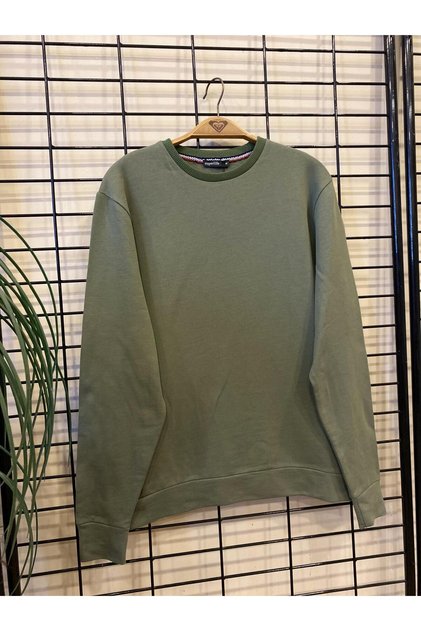 Men's Crew Neck Regular Fit Thin Sweatshirt Spr 20k30