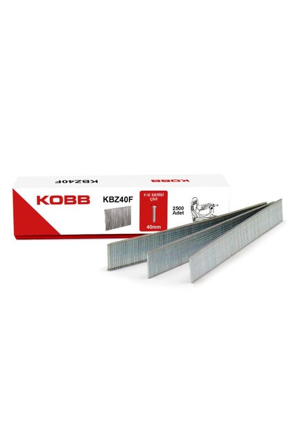 KBZ40F 40mm 2500 Adet F/E/J/8 Serisi Ağır Hizmet Tipi Kesik Başlı Çivi