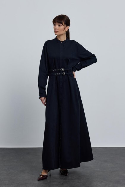 Sestra Elbise - LACİVERT