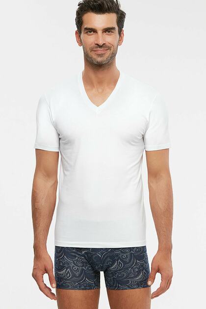 Ανδρικό μπλουζάκι Antonio V-Neck
