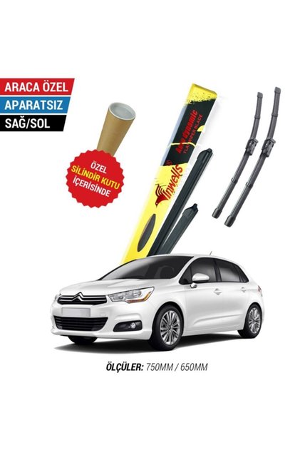 Citroen C4 Inwells Muz Silecek Takımı (2012-2017)