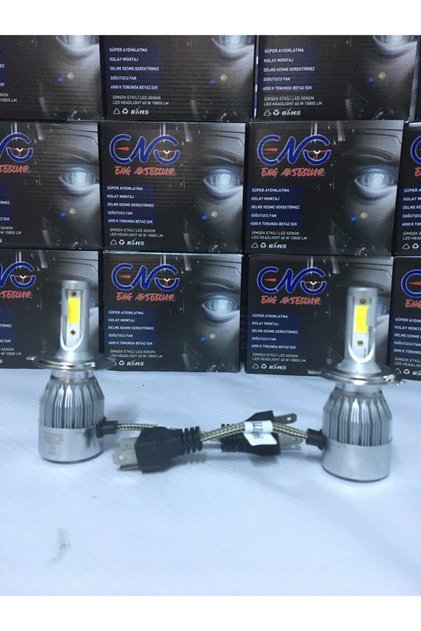 H7 10800 Lümen Şimşek Etkili Beyaz Led Zenon