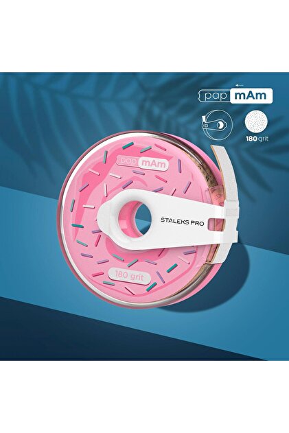 Expert Pro Plastik Bobinde Yedek Papmam Beyaz Bant Törpü 180 Grit ATC-180w