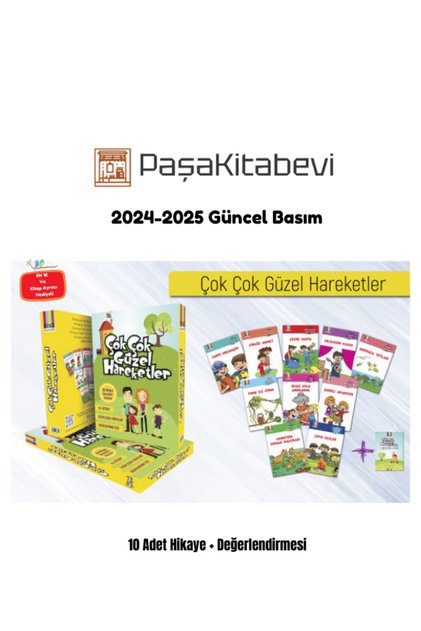 Öykü Yayınları Çok Çok Güzel Hareketler Set (10 Stories) 2024-2025 Current Edition