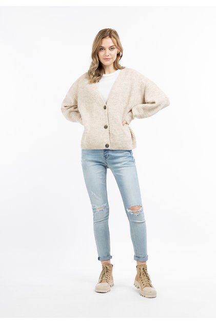 Oversized Strickjacke