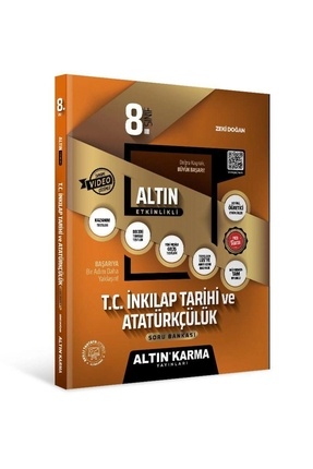 Gama Yayınları 8. Sınıf Inkılap Tarihi Ve Atatürkçülük Denemeler