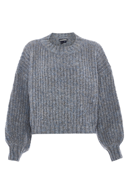 Coarse knit pullover