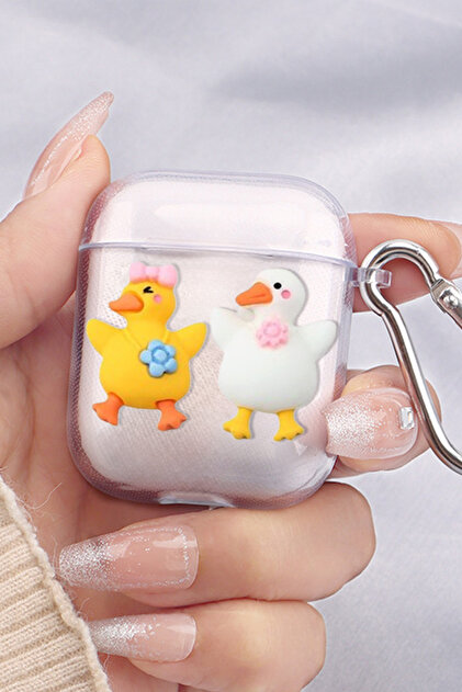 イヤホン MGA Wireless Earbuds Case WANNA PROTECT Airpods 1 Ve 2. Nesil Uyumlu Desenli Tasarım Charm