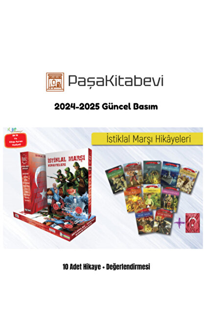 Öykü Yayınları İstiklal Marşı Hikayeleri Set (10 Stories) 2024-2025 Current Edition